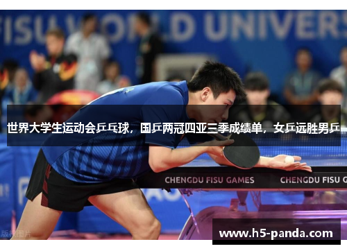 世界大学生运动会乒乓球,国乒两冠四亚三季成绩单,女乒远胜男乒 世界大学生运动会乒乓球,国乒两冠四亚三季成绩单,女乒远胜男乒